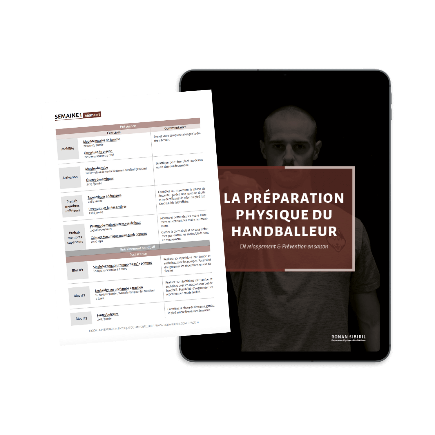 Programme Préparation Physique Hand Ronan Sibiril